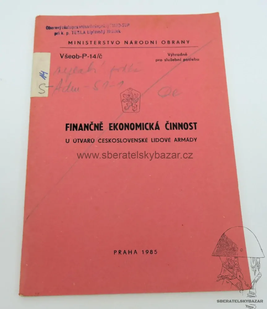 Originál předpis Finančně ekonomická činnost