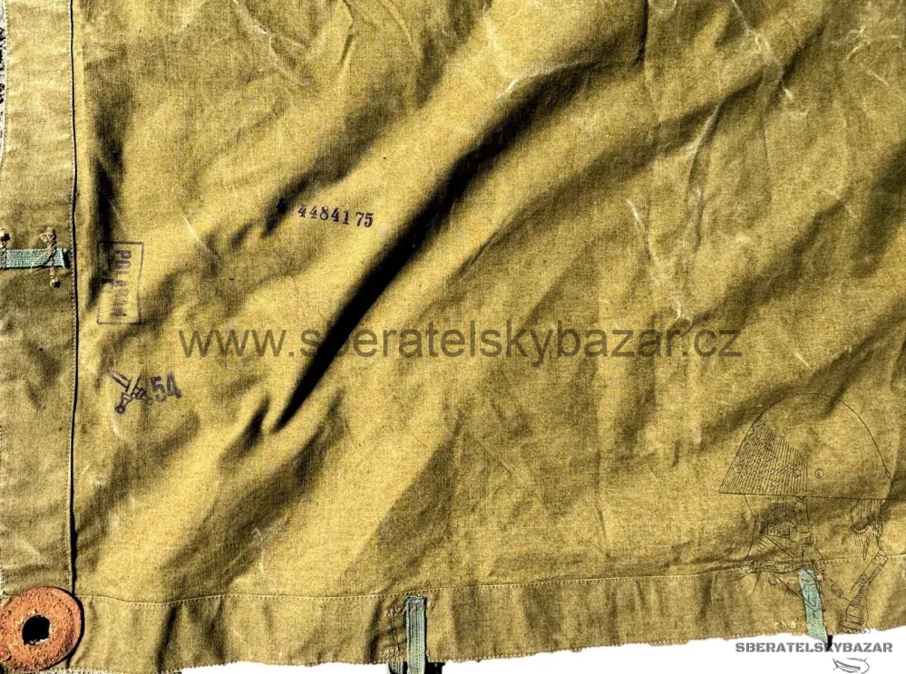 Celta ČSLA POLABAN - 1954 puvodní šnurky na vytvroření pláštěnky