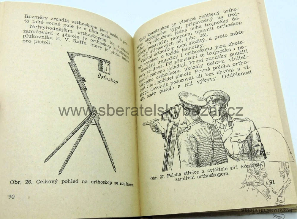 Předpis Pom-pěch-16 ČSLA - Střelba z pistole (vz 52) Technika střelby
