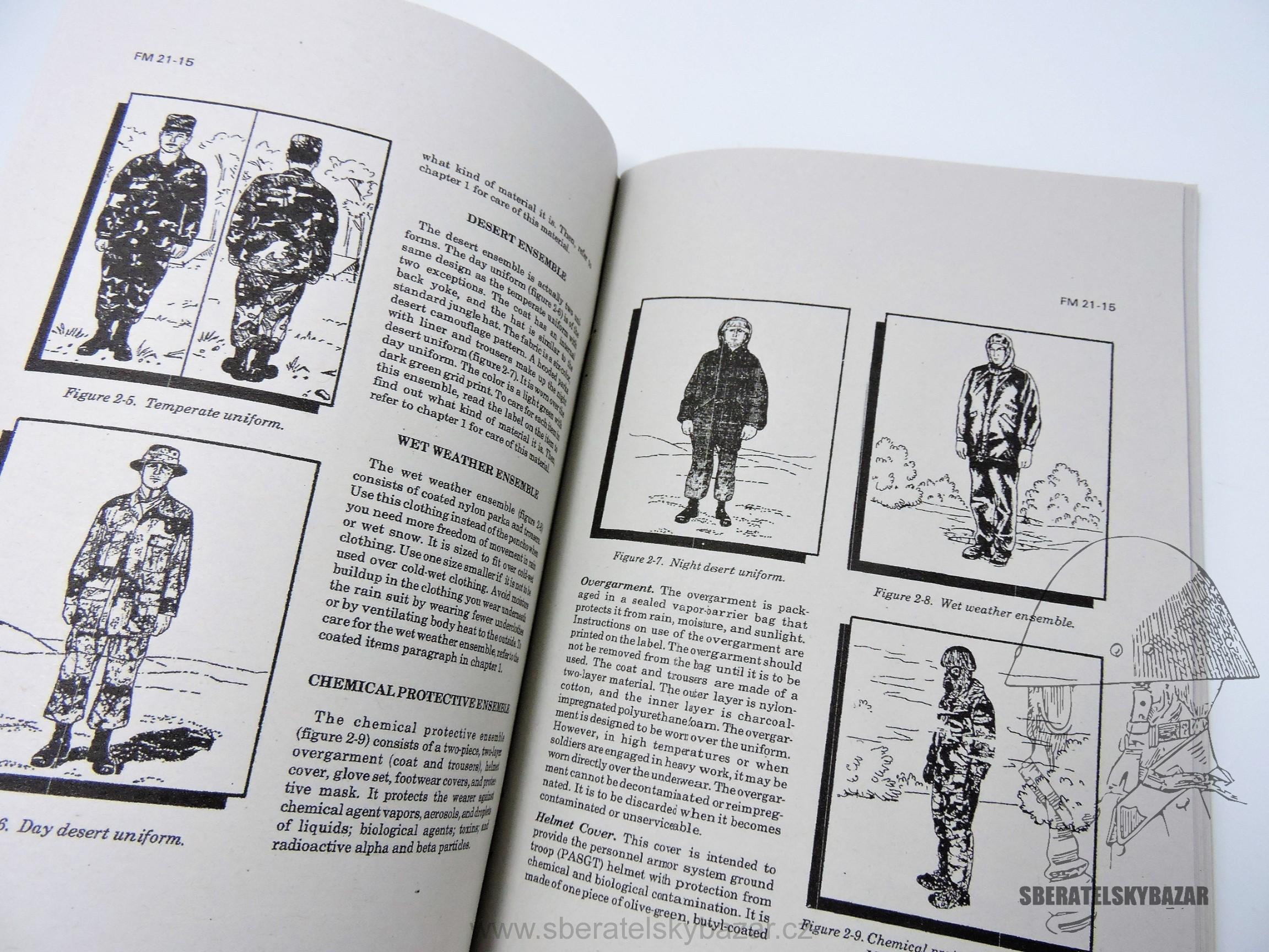 Care and Individual clothing and equipment - Přilba, Uniformy, maska  - Reprint (Replika)