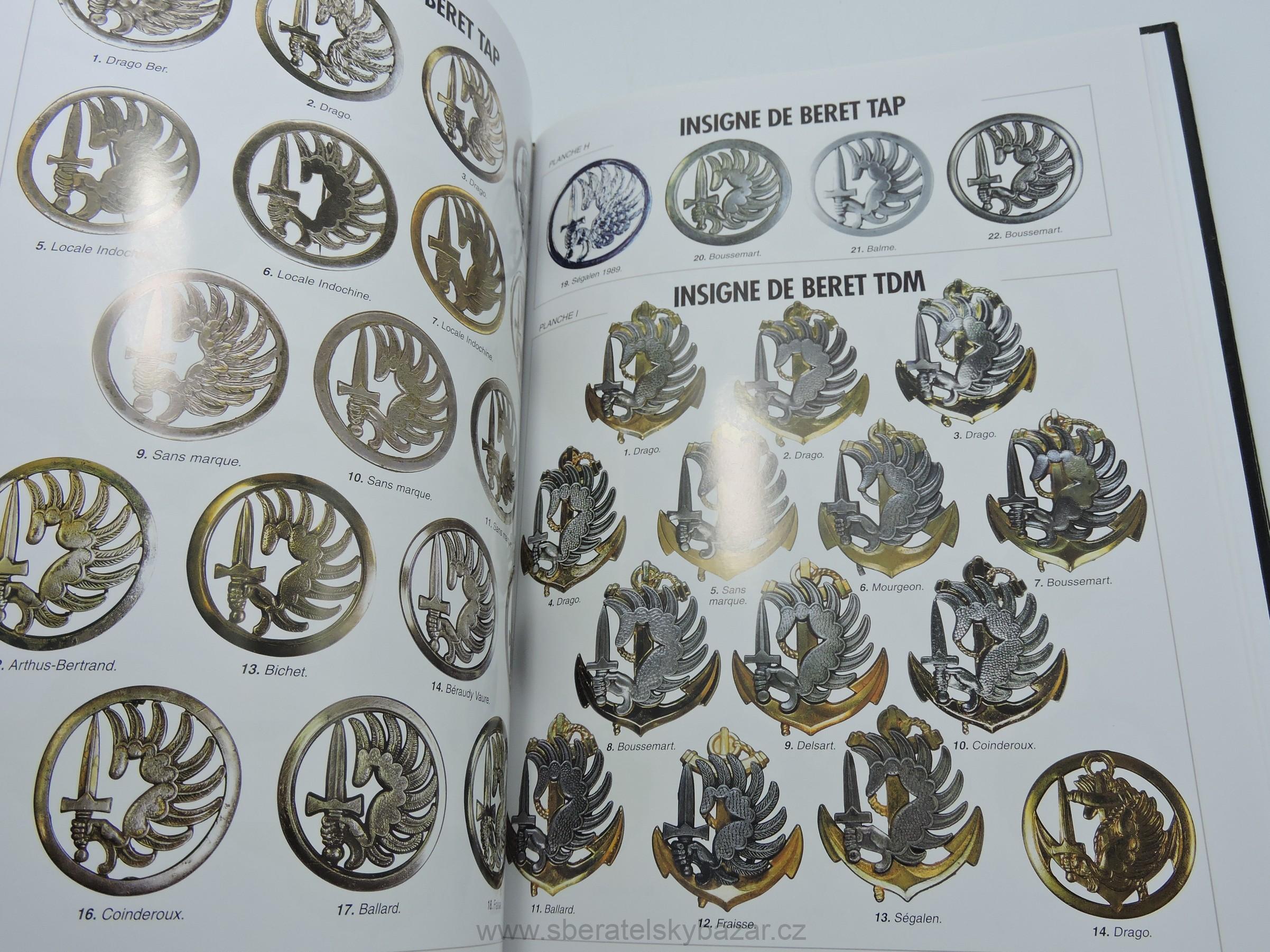 Kniha Insignes et brevets parachutistes de l'armée française