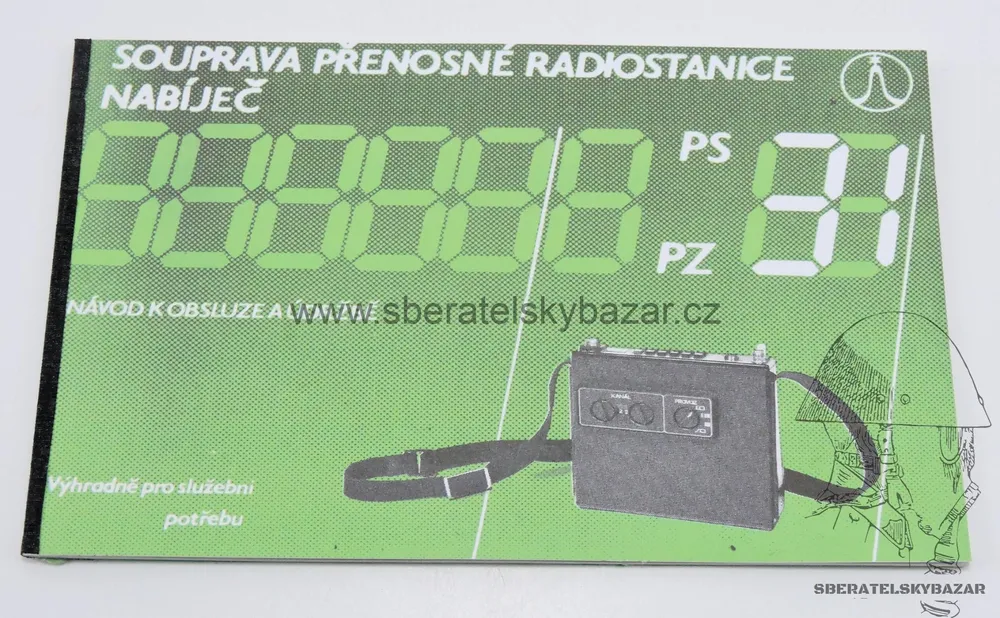 Návod radiostanice PS PZ 31 - SNB - reprint