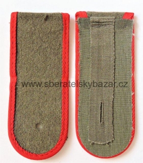Nárameníky - Schulterklappen NVA Soldat, Artillerie