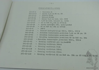 Předpis Technické ošetření Tarasnice, UK59, OT64, BZK. atd.