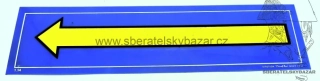 Cedule bunkr civilní obrana