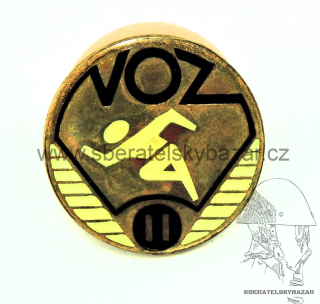 Odznak VOZ - černý 