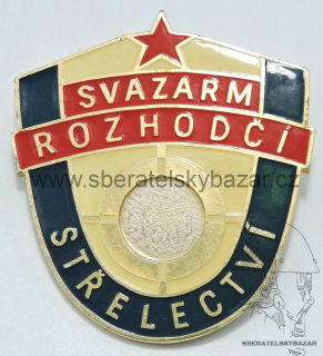 Odznak Svazarm rozhodčí - poškozený