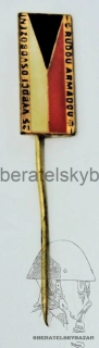 Odznak 25 let osvobození rudou armádou 
