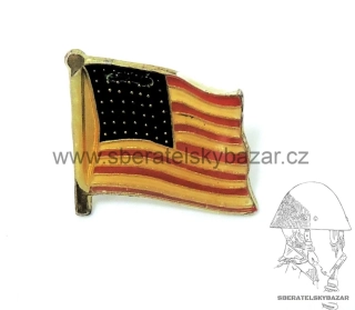 Odznak - Vlajka USA - pin