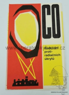Originál brožura Budování proti-radiačních úkrytů 