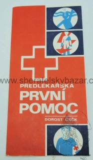 Originál brožura předlékařská první pomoc - CO