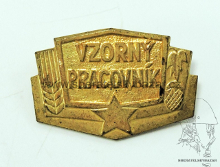Velký odznak vzorný pracovník 