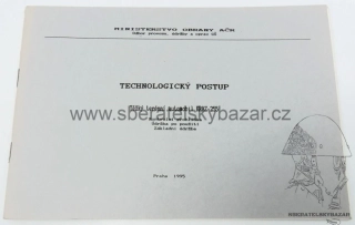 Originál Předpis AČR - KRAZ-255 technologcký postup