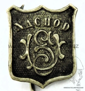 Odznak Náchod 24x20mm 