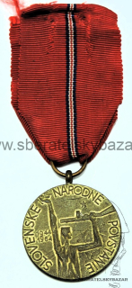 Pamětní medaile k 20. výročí Slovenského národního povstání