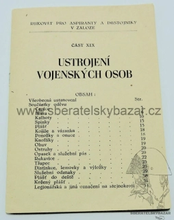 Výstrojní předpis ČSLA vz.45 - originál