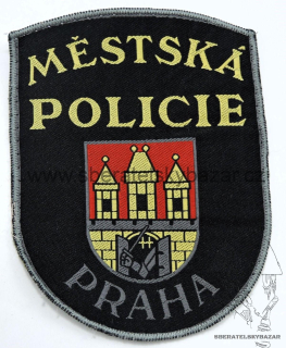 Nášivka Městká policie Praha 