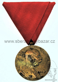 Jubilejní medaile 1898 k příležitosti 50 let panování Františka Josefa 