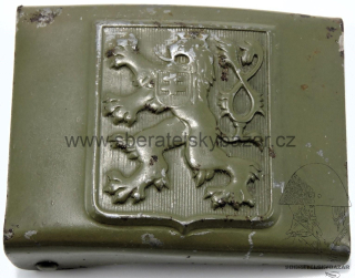 Přezka ČSLA 50. Léta - Khaki - původní barva 