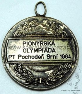 Medaile Pionýrská olympiáda 1964