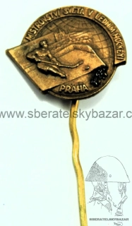  Odznak MS v hokeji Praha 1947 