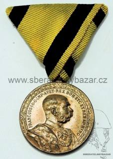 Čestná medaile za 40 let služby na vojenské stuze XXXX ANNORUM