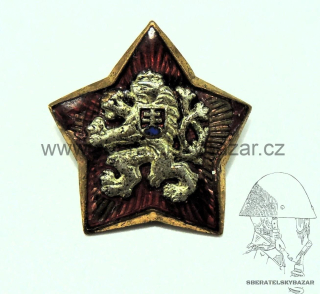  Lodičkový odznak ČSLA - 50.Léta - poškozený