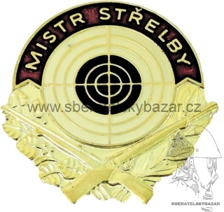 Velký odznak Mistr Střelby - SVAZARM