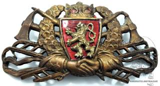  Čepicový hasičský odznak Čechy 1918 