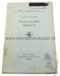 Předpis - Polní služna radisty 1952