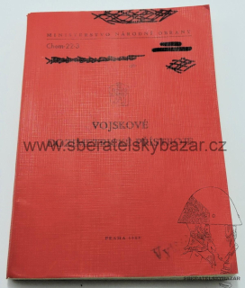 Originál ČSLA předpis Vojskové dozimetrické přístroje