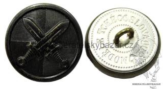  Knoflík meče RČS - 24mm 
