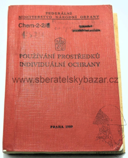 Originál Předpis ČSLA - Používání prostředků individuálních prostředků ochrany