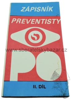 Předpis Zápisník preventisty 