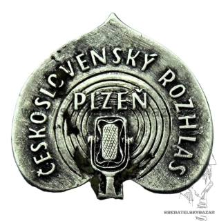 Odznak Československý rozhlas - Plzeň 