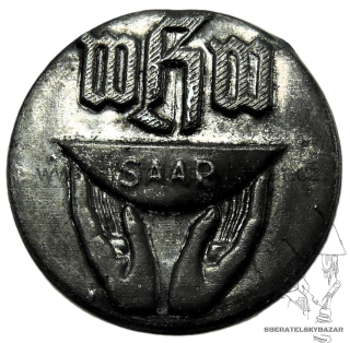 Odznak WHW WINTERHILFE - SAAR / Sársko 1935 