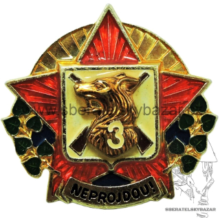 Odznak Pohraniční stráž NEPROJDOU 3 třída