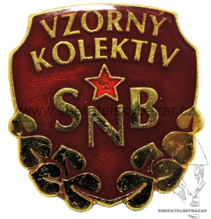 Vzorný kolektiv SNB - Zlatý