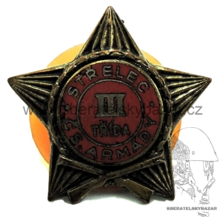 Střelecký odznak Čs. Armády - III. třída