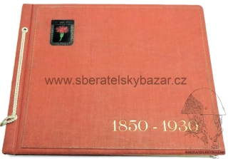 Pamětní album ČS sociální demokracie – Vídeň, cca 1930 | podpisy, razítka