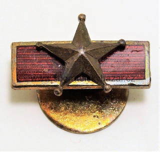 Řád 25. února 1948 - miniatura knoflík
