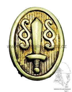  Rozlšiovací znak ČSLA Justice 50. léta 