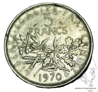 5 franc 1970