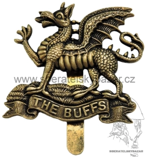 Čepicový odznak The Buffs (Royal East Kent Regiment)