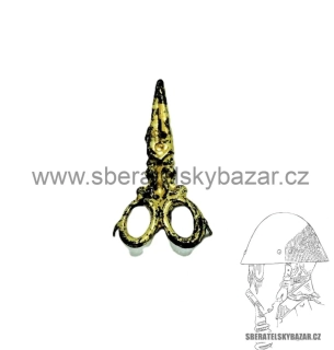 Miniatura odznak - Nůžky 
