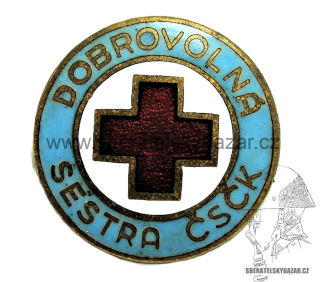 Odznak Dobrovolná sestra ČSČK 