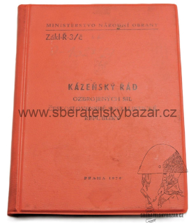 Originál Předpis ČSLA - Kazeňský řád