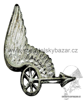 Rozlišovací odznak k.u.k. Kragenspiegelauflagen Kraftfahrtruppe