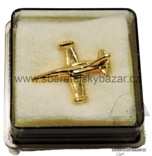 Pilotní letoun – klopový pin 