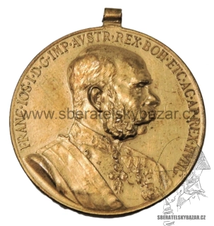 Jubilejní medaile 1898 k příležitosti 50 let panování FJI 